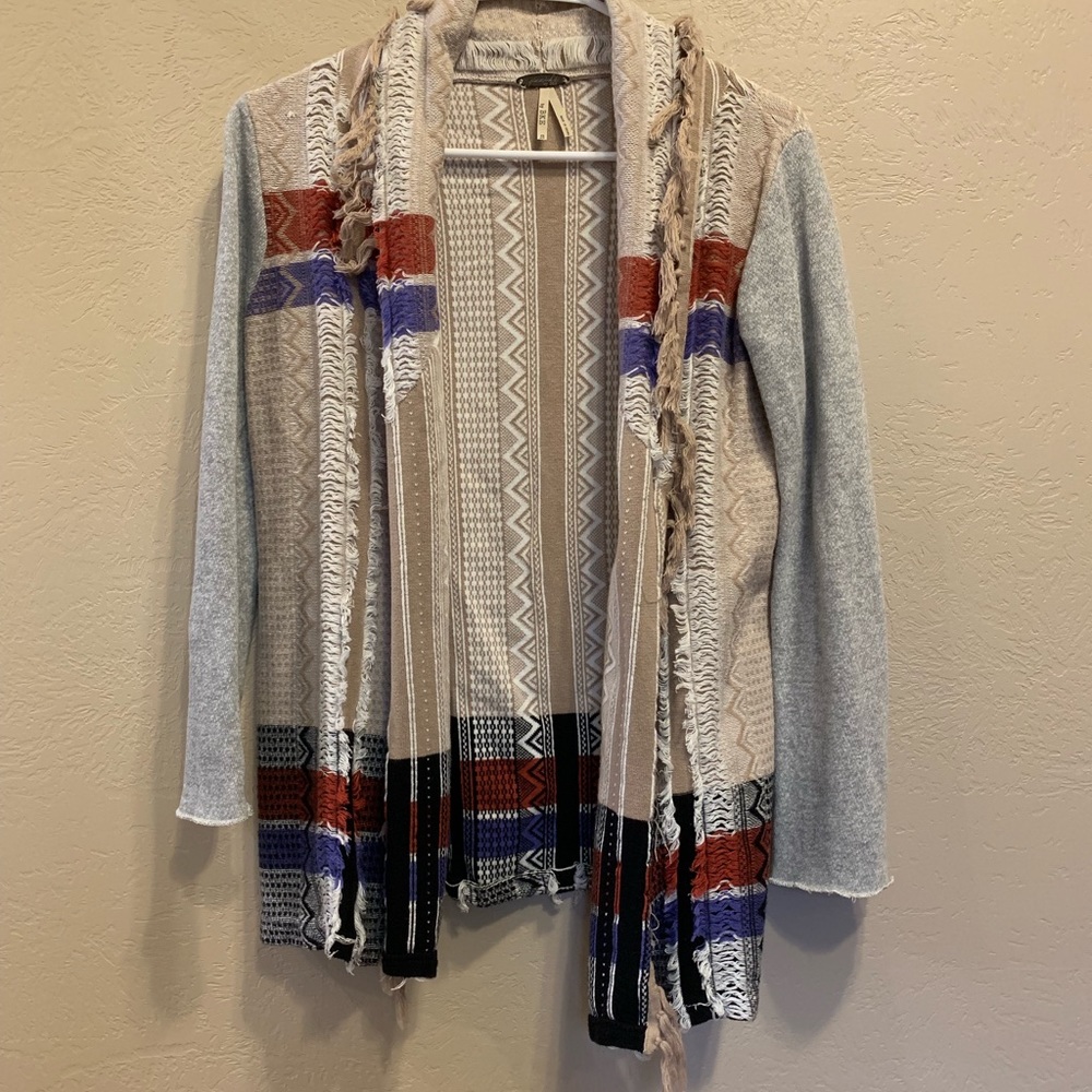 Open sweater